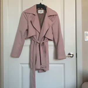 LAST CHANCE - Blush pink coat